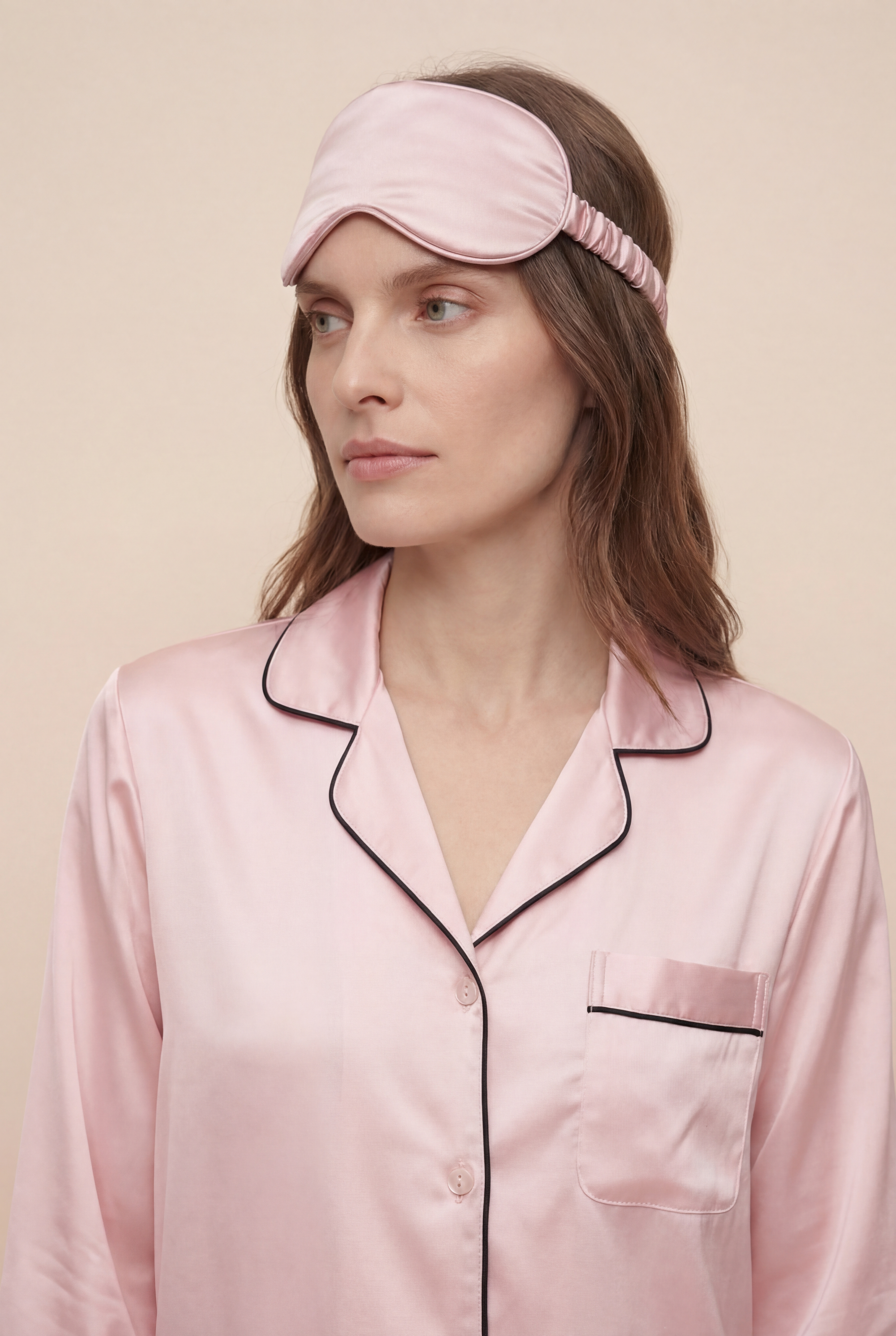 Lotus Pink Silk Sleep Mask