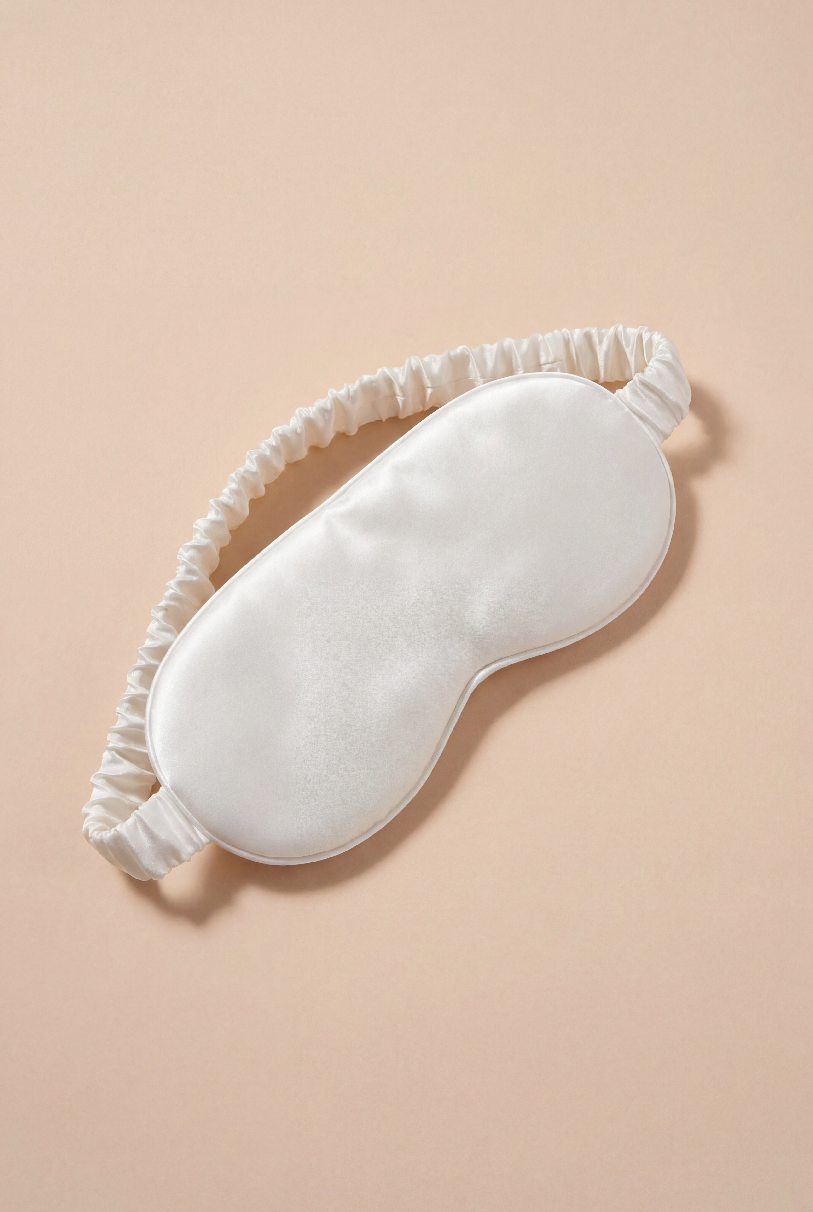 White Silk Sleep Mask