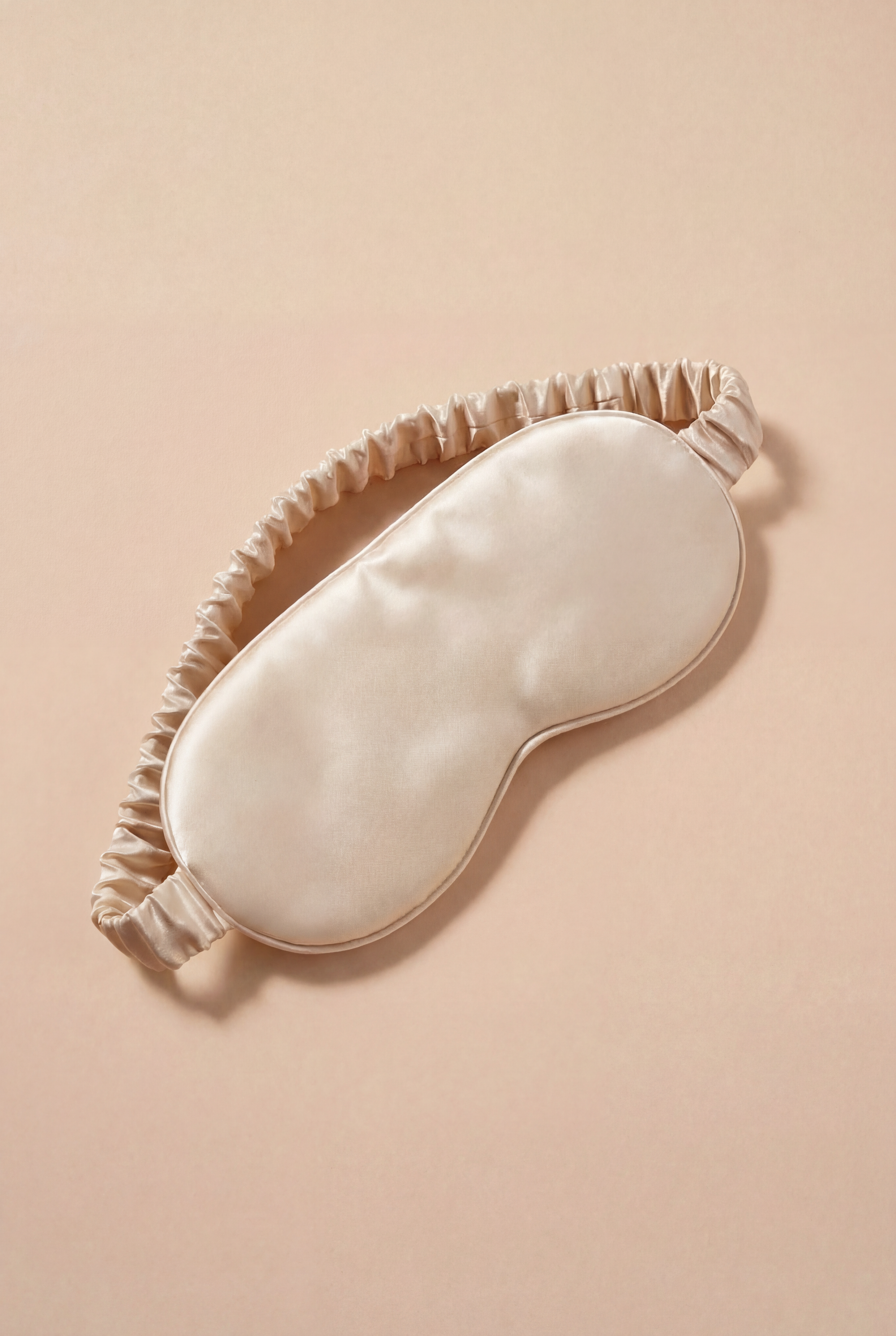 Light apricot Silk Sleep Mask