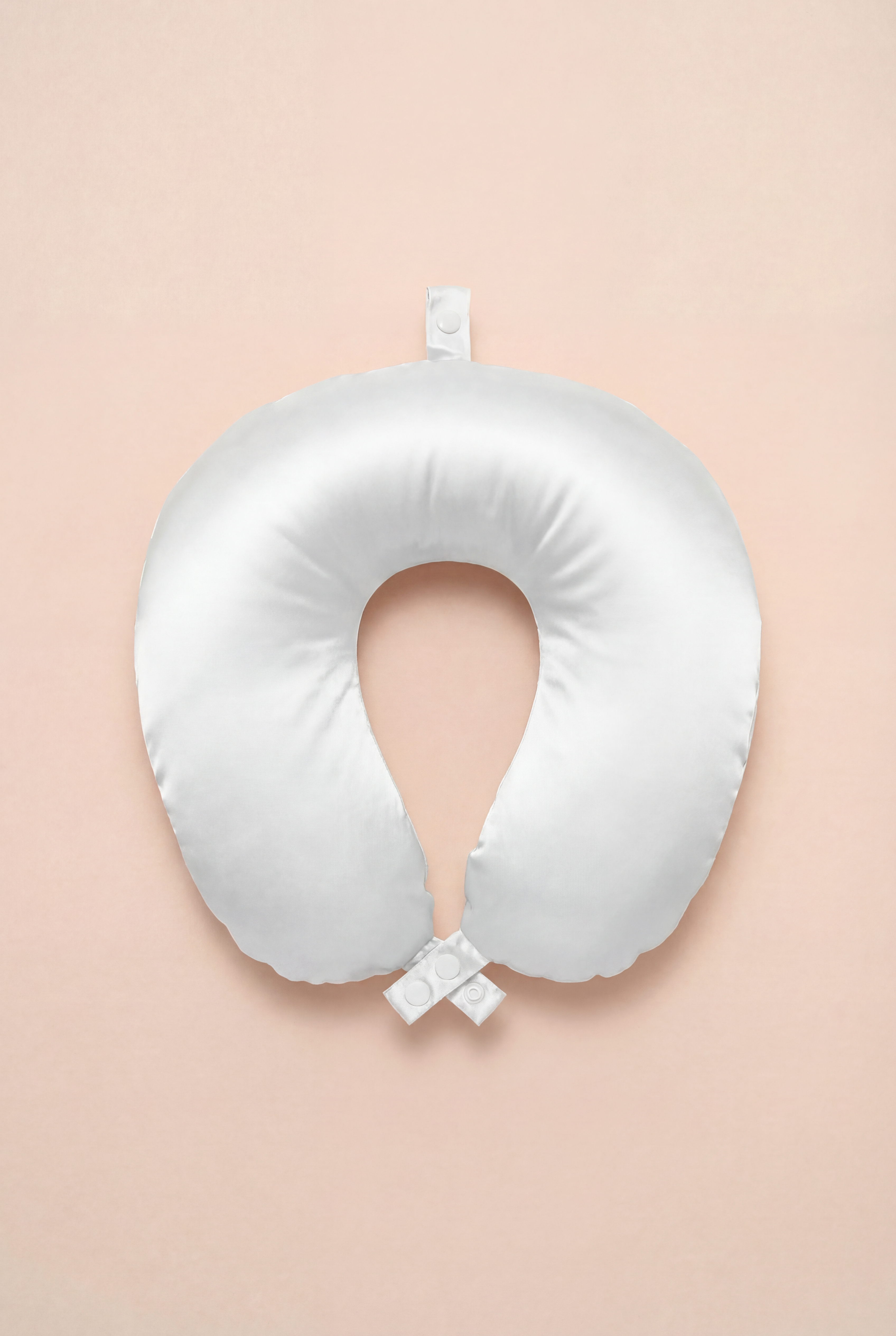 Mist Gray Slik Neck Pillow