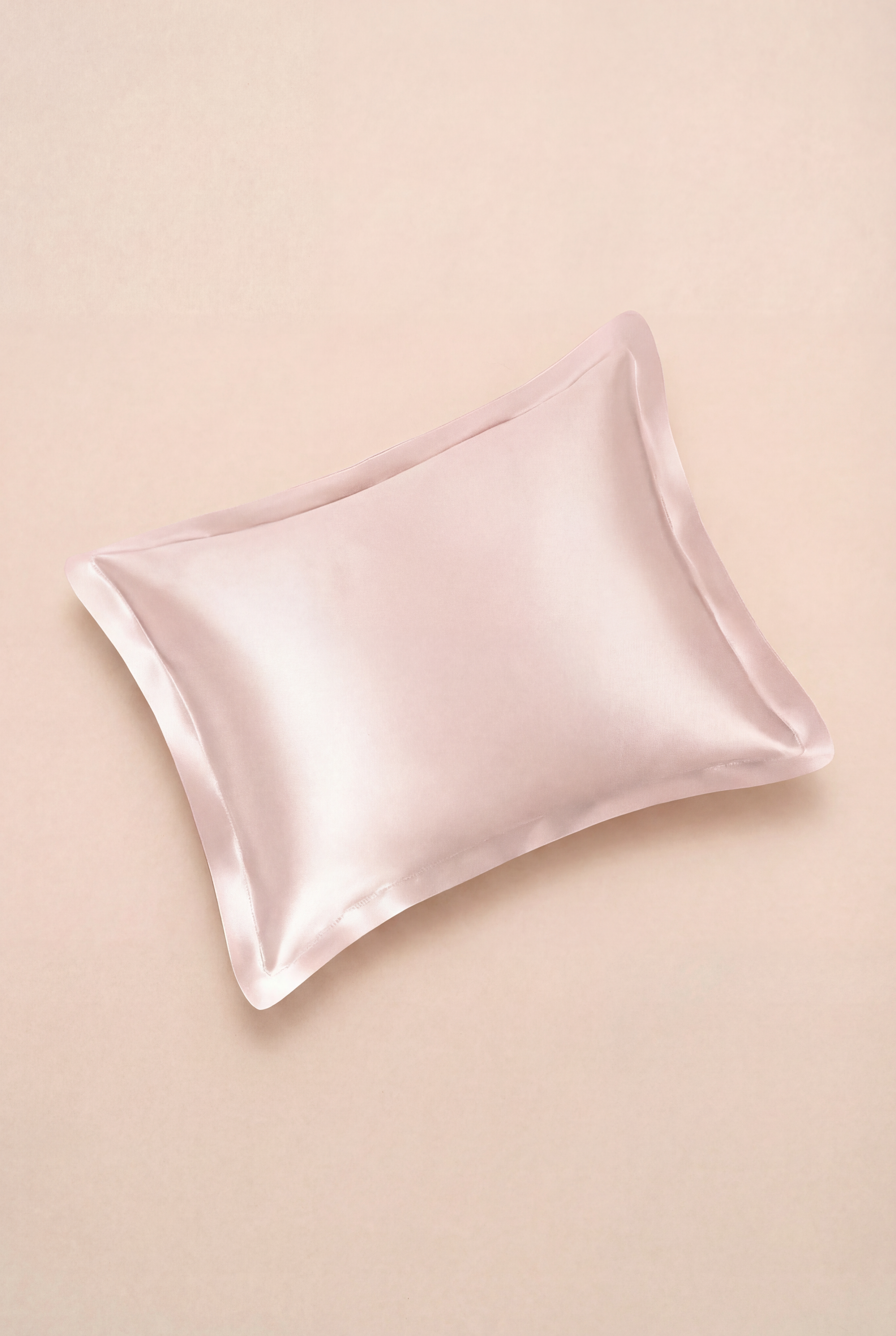 Lotus Pink Slik Throw Pillow (With Insert)